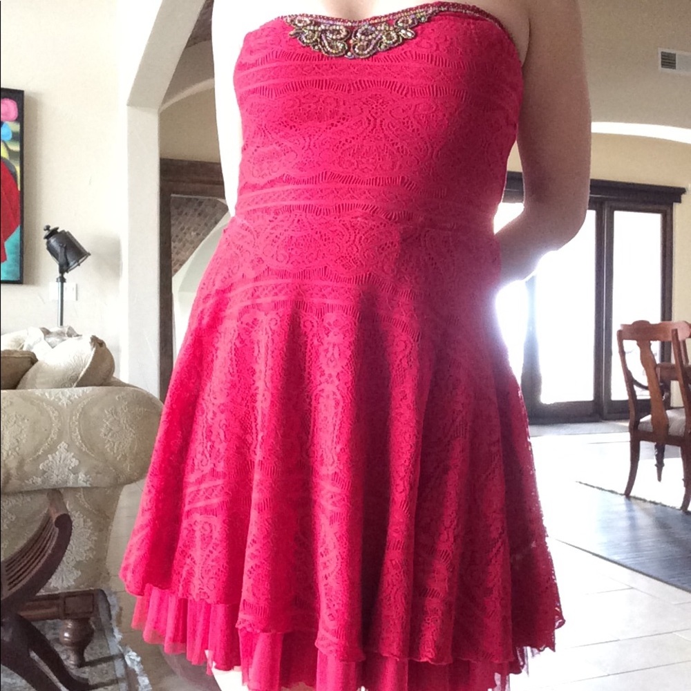 Free People Lace Mini dress